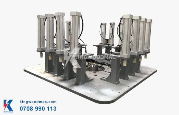 Ben kẹp phôi máy chép hình chà nhám tự động | KINGWOODMAC