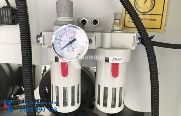 MÁY TRÀ NHÁM THÙNG 2 TRỤC - KW 700RR bộ lọc khí máy trà nhám thùng 2 trục | KINGWOODMAC