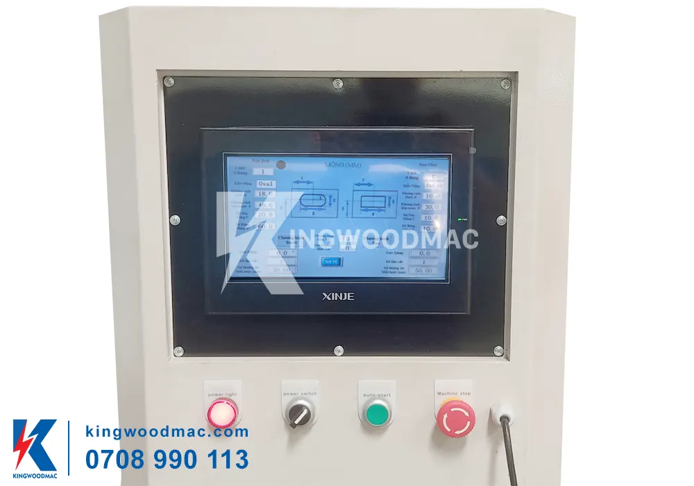 MÀN HÌNH ĐIỀU KHIỂN MÁY MỘNG DƯƠNG 2 ĐẦU DAO - KWBY 813 MÀN HÌNH ĐIỀU KHIỂN MÁY MỘNG DƯƠNG 2 ĐẦU DAO - KWBY 813