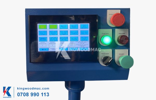 MÁY PHAY TẠO NGÀM GỖ - KW 3019 Màn hình điều khiển máy phay tạo ngàm gỗ | KINGWOODMAC