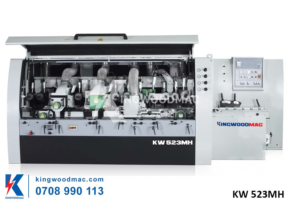 MÁY BÀO 4 MẶT 5 TRỤC DAO CAO TỐC KW 523MH