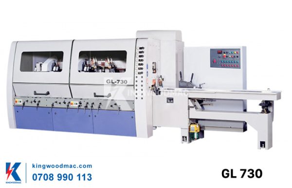 Máy bào 4 mặt 7 trục dao cnc GL 730 Đài Loan | Kingwoodmac