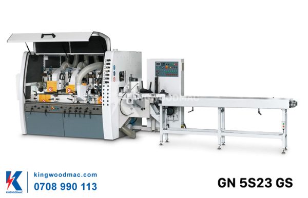 Máy bào 4 mặt cao tốc 5 trục dao GN 5S23 GS | Kingwoodmac