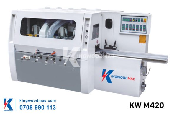Máy bào bốn mặt 4 trục tự động KW M420 | Kingwoodmac