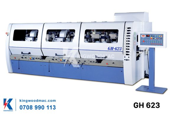 Máy bào bốn mặt 6 trục cao tốc GH 623 Đài Loan | Kingwoodmac