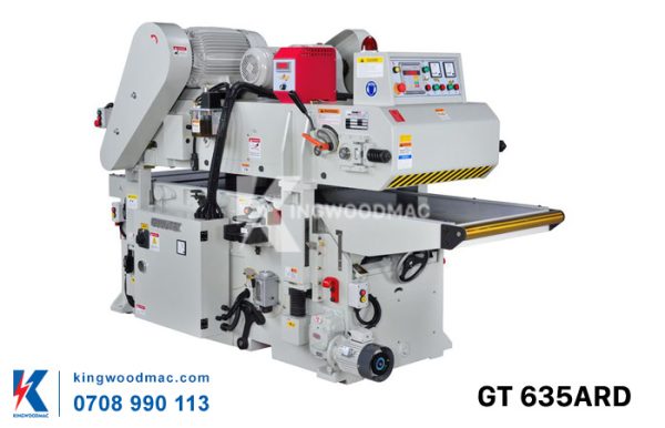 Máy bào gỗ 2 mặt dao xoắn GT 635ARD | Kingwoodmac