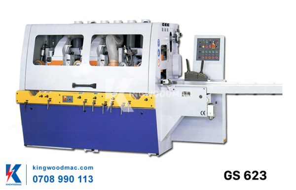 Máy bào gỗ bốn mặt 6 trục Đài Loan GS 623 | Kingwoodmac