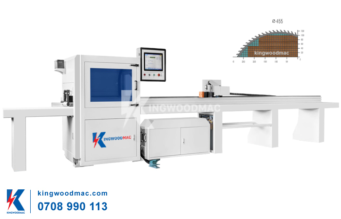 Máy cắt khuyết tật lập trình CNC | KINGWOODMAC