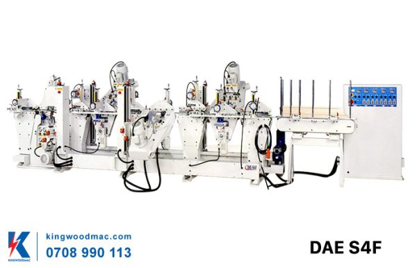 Máy chà nhám cạnh gỗ 4 mặt DAE S4F | Kingwoodmac