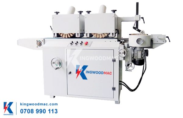 Máy chà nhám chổi 3 cạnh 4 trục KW 2R-2W200 | Kingwoodmac