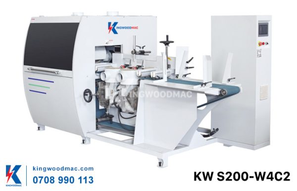 Máy chà nhám chổi 3 mặt KW S200-W4C2 | Kingwoodmac