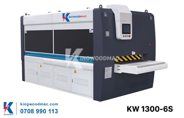 Máy chà nhám chổi 6 trục KW 1300-6S | Kingwoodmac