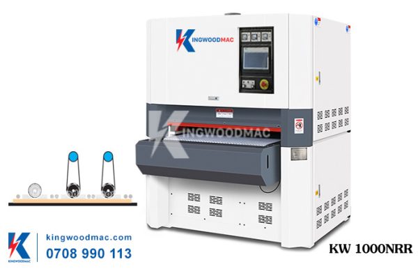 Máy chà nhám gỗ ghép 1000mm KW 1000NRR| Kingwoodmac