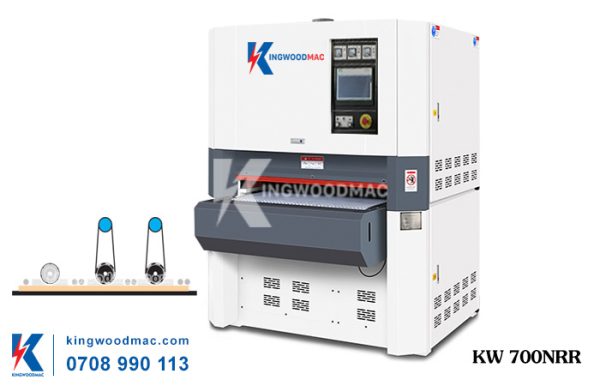 Máy chà nhám gỗ ghép tấm KW 700NRR | Kingwoodmac