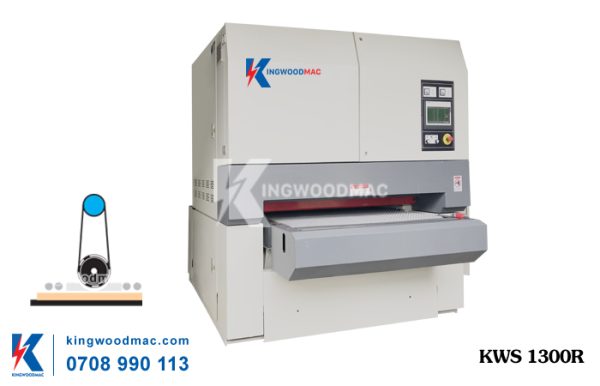 Máy chà nhám sơn khổ ván 1m3 KWS 1300R| Kingwoodmac