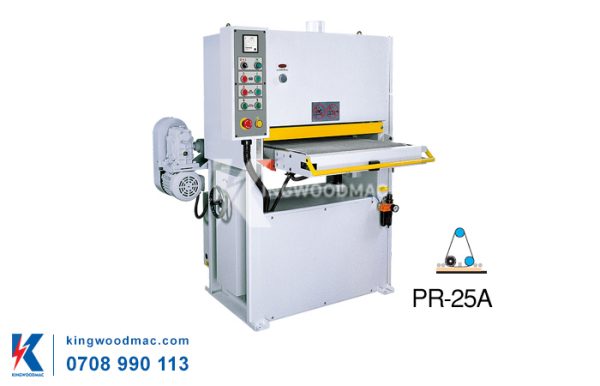 máy chà nhám thùng 1 trục 6 tấc PR-25A | KINGWOODMAC