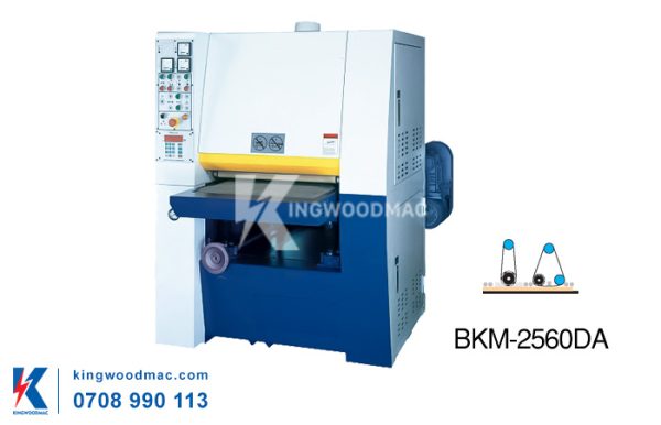 máy chà nhám thùng 2 trục 600mm | KINGWOODMAC