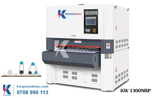 Máy chà nhám thùng trục bào 1300mm KW 1300NRP | Kingwoodmac
