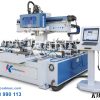 MÁY ĐÁNH MỘNG ÂM 3 ĐẦU CNC - KW 1500-3-3 Máy đám mộng âm 3 đầu cnc | KINGWOODMAC