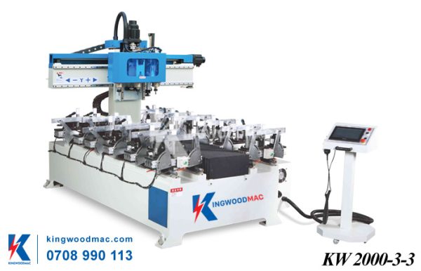 Máy mộng âm 3 đầu 2M | KINGWOODMAC