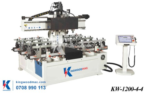 Máy tạo mộng âm 4 đầu | KINGWOODMAC