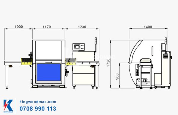 Máy cưa cắt đoạn chính xác CFS 200A Đài Loan | Kingwoodmac