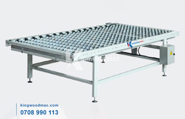 HỆ THỐNG MÁY ÉP CỬA LIÊN TỤC - KWTM4x8/16 Băng tải dạng đĩa hệ thống máy ép cửa gỗ | KINGWOODMAC