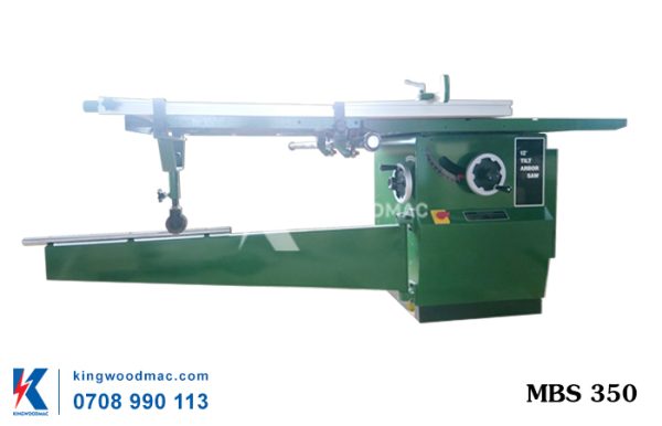 Máy cắt cánh gà bàn trượt MBS 350 Đài Loan | Kingwoodmac