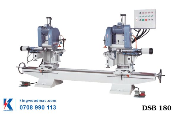 Máy cắt khoan 2 đầu gỗ DSB 180 Đài Loan | Kingwoodmac
