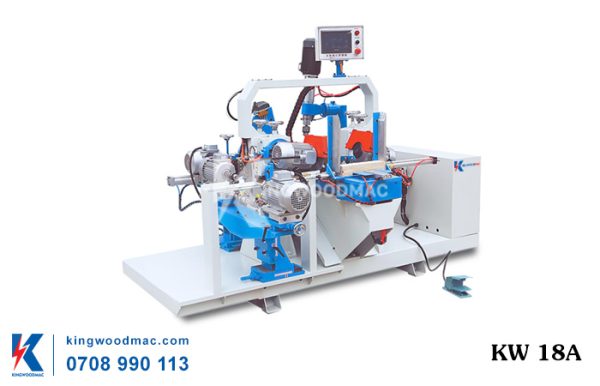 Máy cắt khoan xéo 2 đầu tự động KW 18A | Kingwoodmac