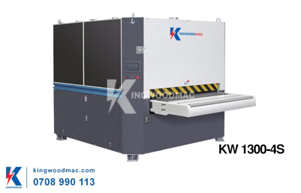 máy chà nhám chổi thùng 4 trục KW-1300 4S | KINGWOODMCAC