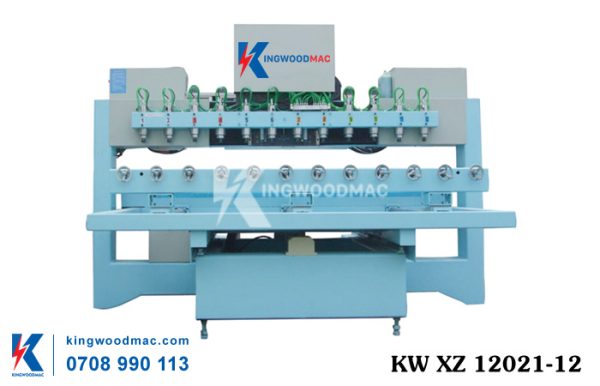 Máy điêu khắc 3D CNC 12 đầu dao KW XZ 12021-12 | Kingwoodmac