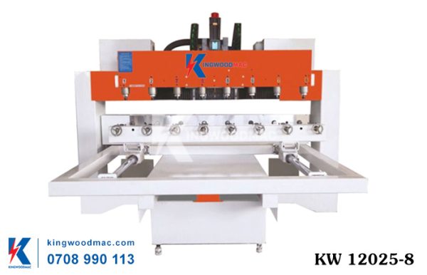 Máy điêu khắc 8 đầu CNC KW 12025-8 | Kingwoodmac