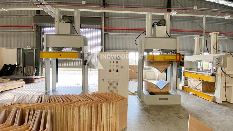 máy ép cong cao tần hiện đại | máy chế biến gỗ tự nhiênKINGWOODMAC