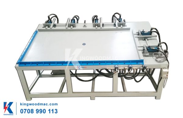 Máy ép khung cửa tự động | KINGWOODMAC