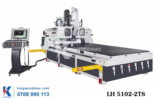 Máy gia công trung tâm thay dao tự động LH 5102-2TS Đài Loan | Kingwoodmac