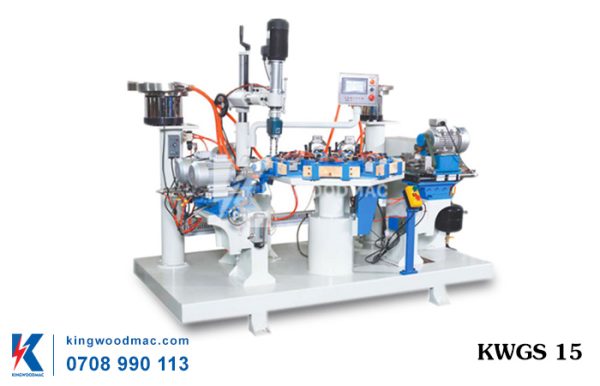 Máy khoan cấy ốc thanh chắn KWGS 15 | Kingwoodmac