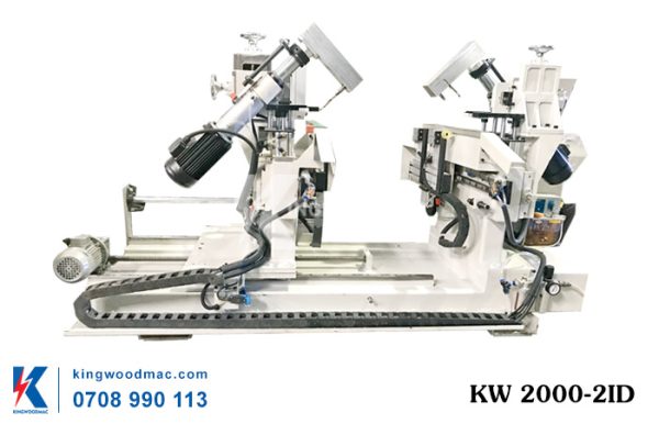 Máy khoan góc xéo 2 đầu KW 2000-2ID | Kingwoodmac