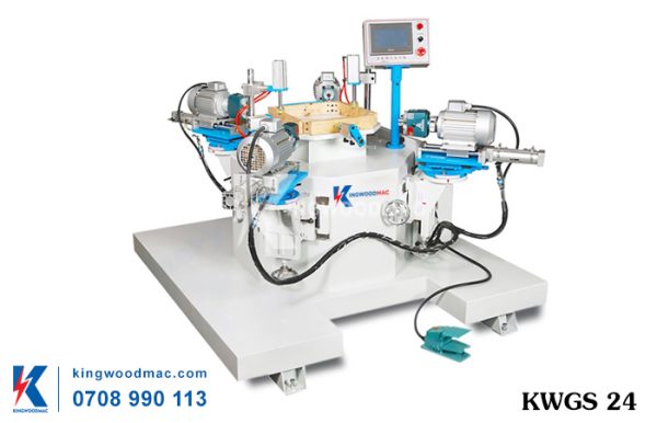 Máy khoan khung mê ghế tự động KWGS 24 | Kingwoodmac