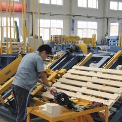 Máy làm pallet