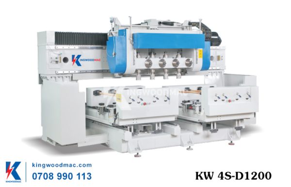 Máy phay CNC chân ghế hoàn thiện 16 đầu dao KW 4S-D1200 | Kingwoodmac