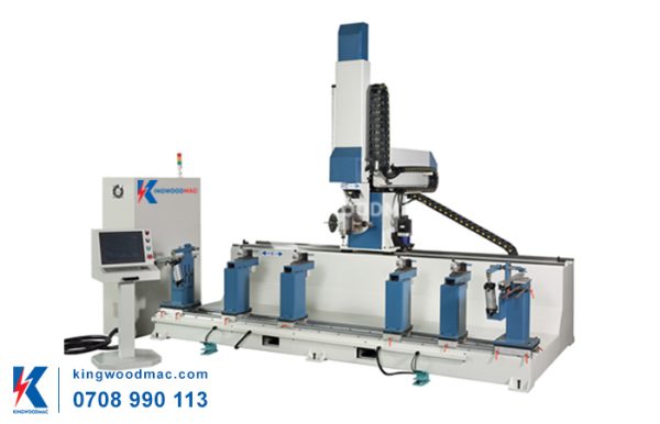 Máy phay mộng đa năng cnc 5 trục | KINGWOODMAC