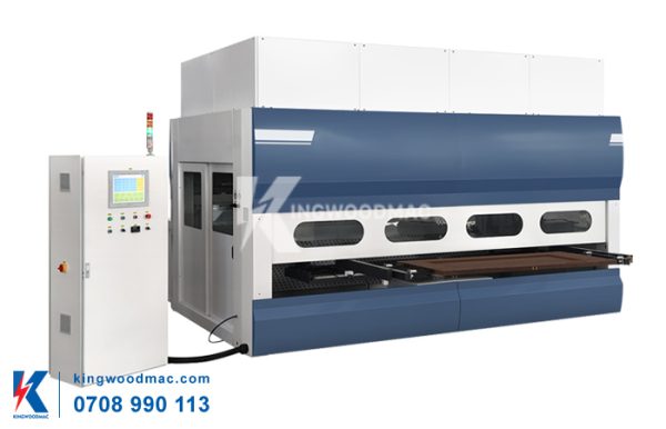 Máy sơn cửa cnc tự động lật mặt | KINGWOODMAC