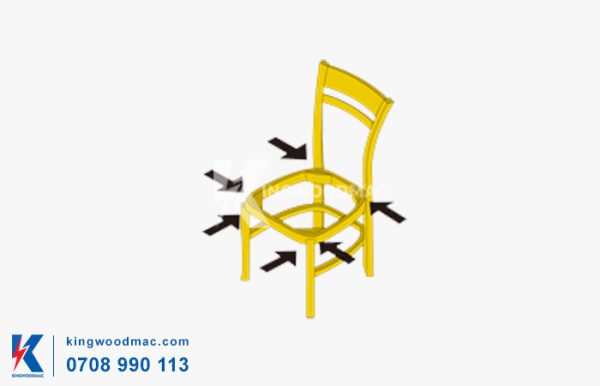 Sản phẩm máy ráp chân ghế tự động | KINGWOODMAC