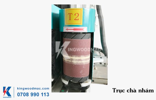 Trục chà nhám máy tiện tự động đa chức năng KWTJ 1220 Kingwoodmac