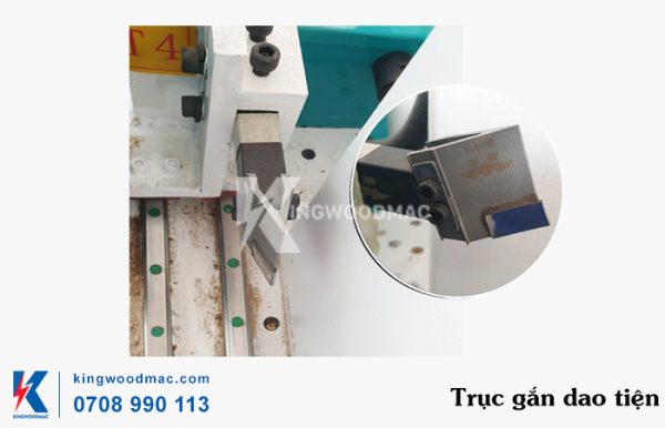 Trục gắn dao tiện máy tiện tự động đa chức năng KWTJ 1220 Kingwoodmac