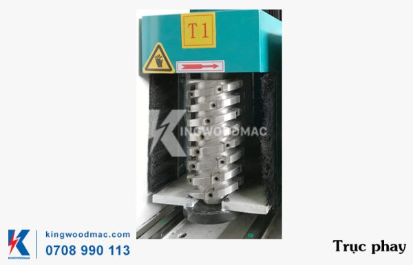 Trục phay máy tiện tự động đa chức năng KWTJ 1220 Kingwoodmac