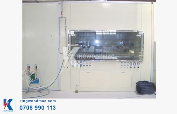 Băng tải ngang máy phun sơn mặt phẳng tự động | Kingwoodmac