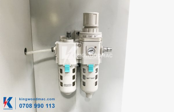 Bộ lọc khí nén máy bào gỗ 4 mặt 6 trục KWVK B618D | Kingwoodmac
