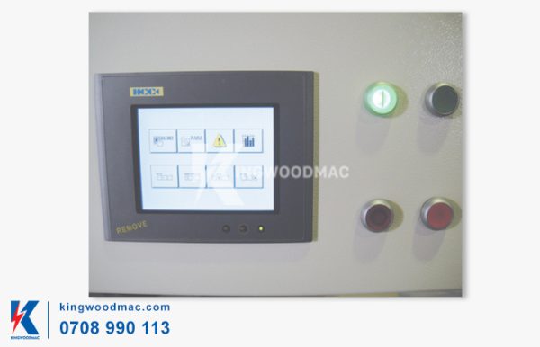 Màn hình làm việc máy cắt khuyết tật | Kingwoodmac